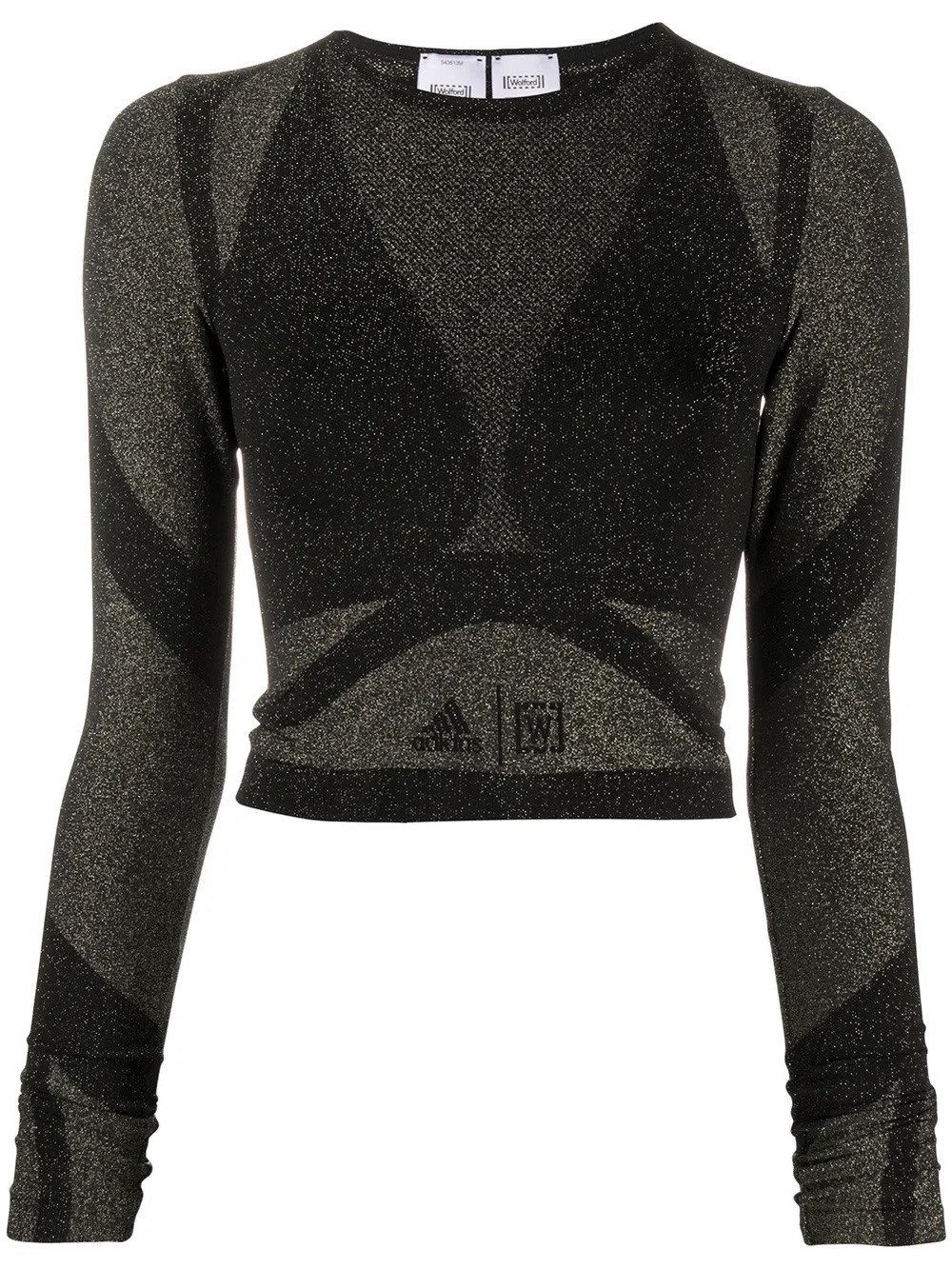 New Wolford x Adidas Studio Motion crop top